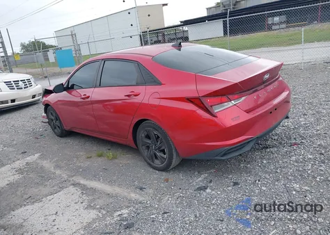 2021 Hyundai Elantra Sel z USA, uszkodzony, nr VIN 5NPLS4AG7MH005229